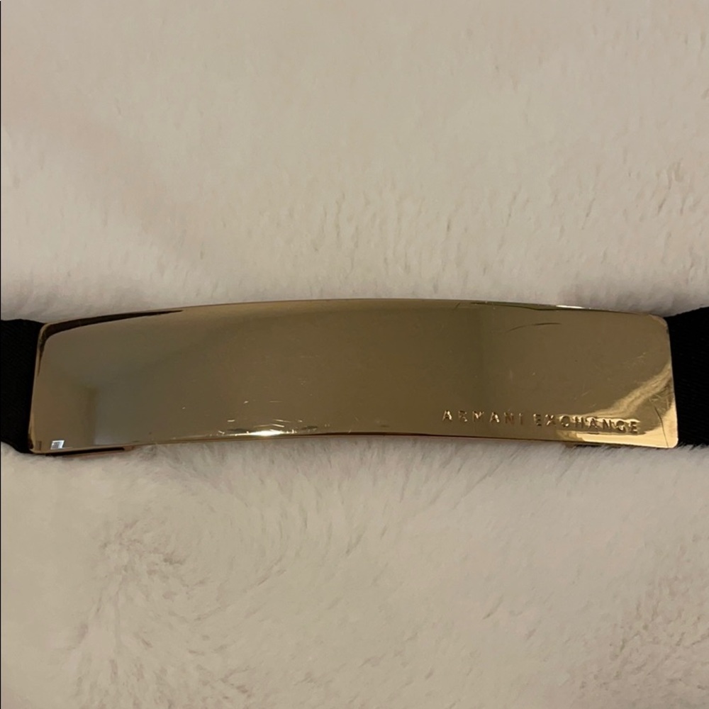 Armani exchange belt